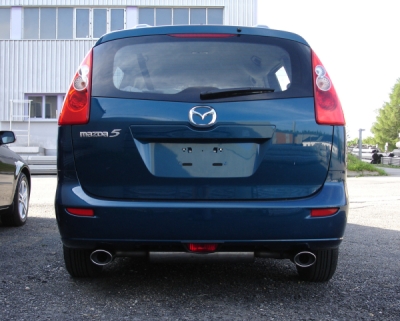 FOX Nerezový výfuk | Zadní tlumič - Mazda 5 (CR), 2.0, 2005-2010, MA180005-347