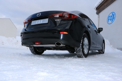 FOX Nerezový výfuk | Zadní tlumič - Mazda 3 (BM), 2.0, 2013-0, MA172005-461
