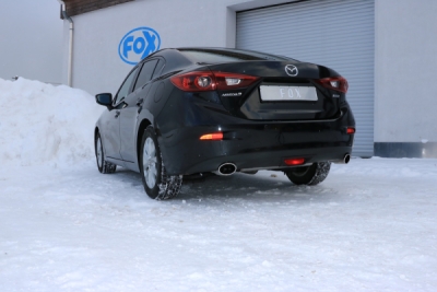 FOX Nerezový výfuk | Zadní tlumič - Mazda 3 (BM), 2.0, 2013-0, MA172005-461