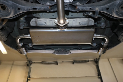 FOX Nerezový výfuk | Zadní tlumič - Mazda 3 (BM), 2.0, 2013-0, MA172005-461