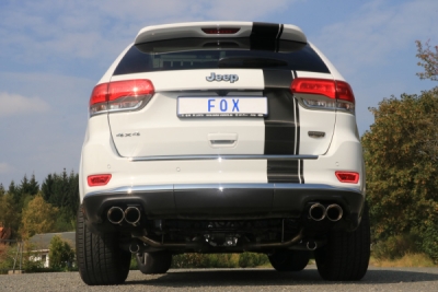 FOX Nerezový výfuk | Zadní tlumič - Jeep Grand Cherokee IV (WK), 5.7 V8, 2011-0, JE023014-292
