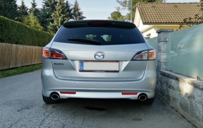 FOX Nerezový výfuk | Zadní tlumič - Mazda 6 (GH), 2.5 MZR, 2007-2012, MA191013-465