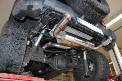 Jeep Wrangler III - JK koncový tlumič výfuku vpravo/vlevo FOX JE032005-293
