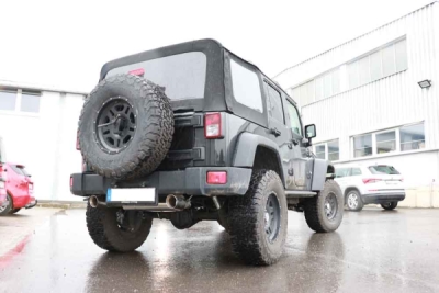 Jeep Wrangler III - JK koncový tlumič výfuku vpravo/vlevo FOX JE032005-293