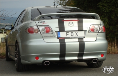 FOX Nerezový výfuk | Zadní tlumič - Mazda 6 (GG), 2.0, 2002-2008, MA190023-347