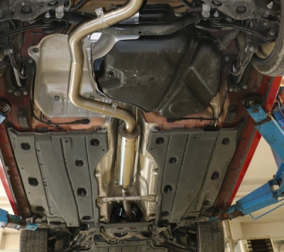 FOX Nerezový výfuk | Přední tlumič - Audi A3 (8V), 1.8 TFSi, 2012-0, AU052010-VSD