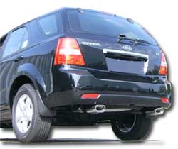 FOX Nerezový výfuk | Koncovky výfuku - Kia Sorento (JC), 2.5 CRDi, 2006-2009, KI130010-593