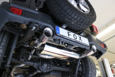Jeep Wrangler IV - JL koncový tlumič výfuku vpravo/vlevo - FOX JE033005-293