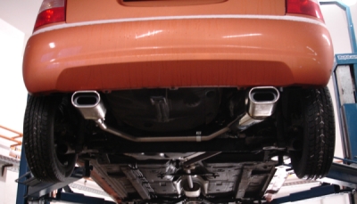 FOX Nerezový výfuk | Zadní tlumič - Kia Picanto (BA), 1.1, 2004-2011, KI150013-593