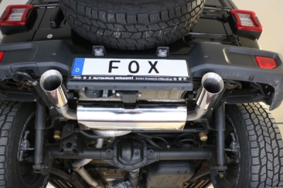 Jeep Wrangler IV - JL koncový tlumič výfuku vpravo/vlevo - FOX JE033005-293
