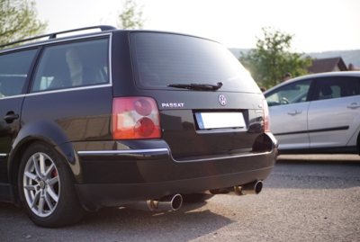 FOX Nerezový výfuk | Zadní tlumič - Volkswagen Passat 4-Motion (3B), VR5, 1996-2006, VW023053-133