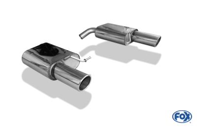 VW Passat 3C 4-Motion - 3,2l Koncová rampa - 1x100 Typ 16 rechts/links FOX VW024103-133