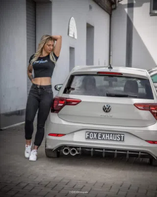VW Polo AW Facelift koncový tlumič - 2x90 typ 25 FOX VW045032-292