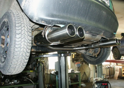 FOX Nerezový výfuk | Zadní tlumič - Opel Corsa B, 1.6i 16V, 1993-2000, OP031024-070
