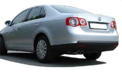 VW Jetta V/ Golf V kombi koncový tlumič výfuku - typ 2x76 FOX VW062002-148