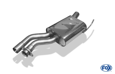 Mercedes SL Typ R129 přední tlumič výfuku pro MB132002-000 FOX MB132000-VSD