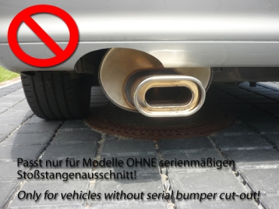 FOX Nerezový výfuk | Zadní tlumič - Mercedes-Benz SL (R129), SL500, 1989-2002, MB132002-070