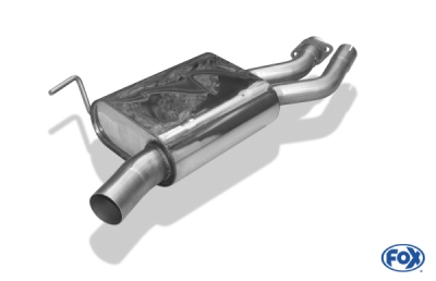 Mercedes SL Typ R129 přední tlumič výfuku pro MB132002-000 FOX MB132000-VSD