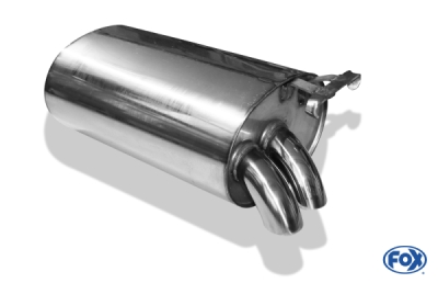 Mercedes SL Typ R129 koncový tlumič - 2x55 typ 55 FOX MB132022-722