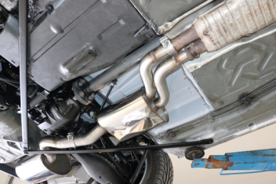 Mercedes E-Klasse W124 Cabrio přední tlumič výfuku Ø70mm FOX MB040030-VSD