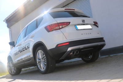 FOX Nerezový výfuk | Zadní tlumič - Seat Ateca (5FP), 2.0 TDi, 2016-0, SE100001-130