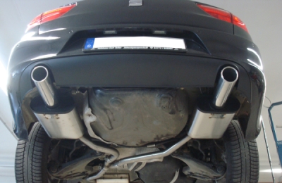 FOX Nerezový výfuk | Zadní tlumič - Seat Exeo (3R), 2.0 TDi, 2009-2014, SE090013-131