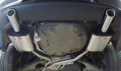 FOX Nerezový výfuk | Zadní tlumič - Seat Exeo (3R), 2.0 TDi, 2009-2014, SE090013-131