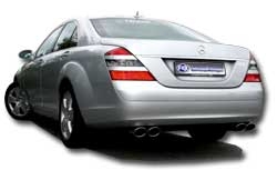 Mercedes S-Klasse W221 Koncové sloupky - 2x115x85 Typ 32 sloupky/klíče FOX MB074024-348