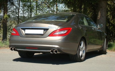 FOX Nerezový výfuk | Zadní tlumič - Mercedes-Benz CLS-Class (C218), CLK500, 2011-0, MB161014-292