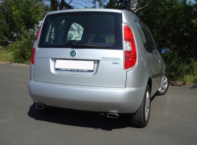 FOX Nerezový výfuk | Zadní tlumič - Skoda Roomster (5J), 1.6, 2006-2015, SK080013-581