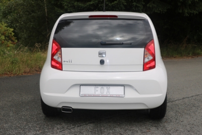 FOX Nerezový výfuk | Koncovky výfuku - Skoda Citigo, 1.0, 2011-0, SK100010-671