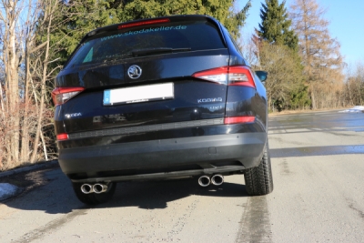 Škoda Kodiaq 4x4 koncový tlumič výfuku pravý/levý - 2x88x74 ty FOX SK120005-344