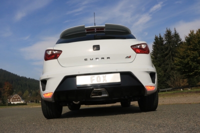 FOX Nerezový výfuk | Zadní tlumič - Seat Ibiza (6J), 1.8 Tsi Cupra, 2008-0, SE023061-001