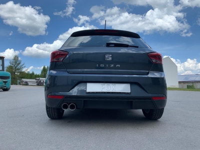 Seat Ibiza V - KJ koncový tlumič bez - 2x80 typ 25 FOX SE024012-290