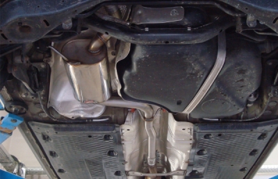FOX Nerezový výfuk | Přední tlumič - Volkswagen Jetta IV, 2.0 TDi, 2010-0, VW063000-VSD