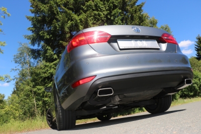 FOX Nerezový výfuk | Zadní tlumič - Volkswagen Jetta IV, 2.0 TDi, 2010-0, VW063013-671