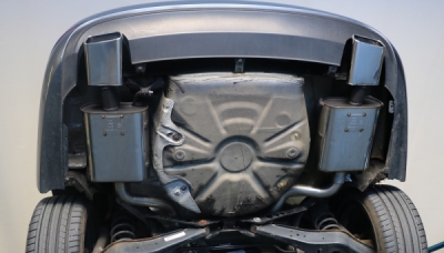 FOX Nerezový výfuk | Zadní tlumič - Volkswagen Jetta IV, 2.0 TDi, 2010-0, VW063013-671