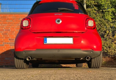 Smart Forfor 453 Závěrečný tlumič pravý/levý - 1x70 Typ 24 rec FOX SM011033-265