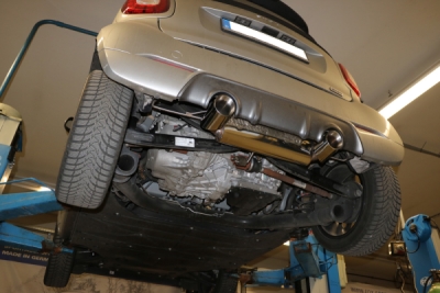 Smart Fortwo 453 Brabus Coupe & Cabrio Závěrečný tlumič výfuku pravý/ FOX SM011083-293