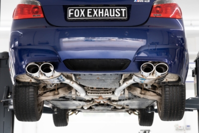 BMW E60 M5 koncový tlumič pravý/levý - 2x115x85 typ 32 pravý FOX BM032124-348
