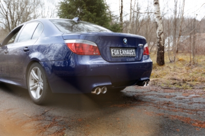 BMW E60 M5 koncový tlumič pravý/levý - 2x90 typ 25 pravý/levý FOX BM032124-294