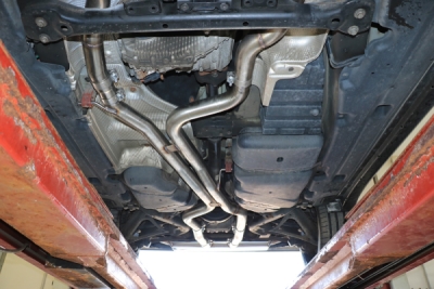 FOX Nerezový výfuk | Spojovací trubka - Porsche Cayenne (955), 4.5, 2002-2007, PO100000-VB2