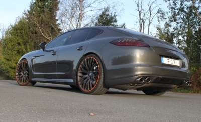 FOX Nerezový výfuk | Zadní tlumič - Porsche Panamera (970), 3.6, 2009-2013, PO120014-748
