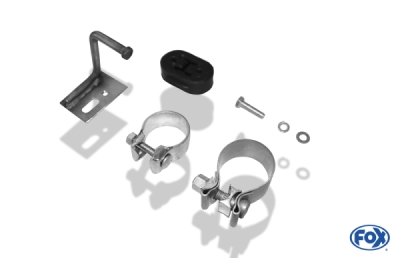 FOX Nerezový výfuk | Koncovky výfuku - Daihatsu Materia (M4), 1.5, 2006-2010, DA020003-071