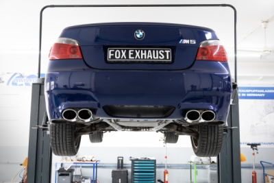 BMW E60 M5 koncový tlumič pravý/levý - 2x115x85 typ 32 pravý FOX BM032124-348