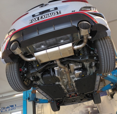 Výstupní tlumič Hyundai Kona N pravý/levý - typ 160x130 FOX HY210043-469