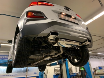 Hyundai Kona 4WD - koncovky výfuku v nárazníku koncový tlumič ex FOX HY210003-671