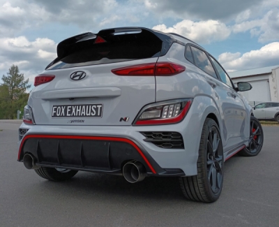Hyundai Kona N koncový tlumič výfuku pravý/levý - 1x130 typ 1 FOX HY210043-097