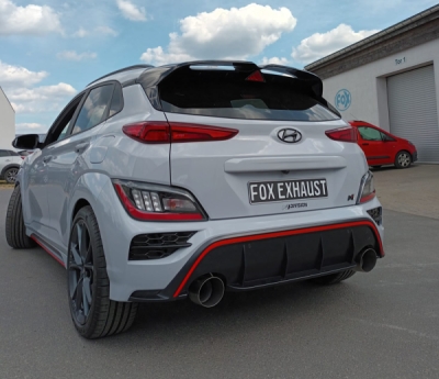 Hyundai Kona N koncový tlumič výfuku pravý/levý - 1x130 typ 1 FOX HY210043-097