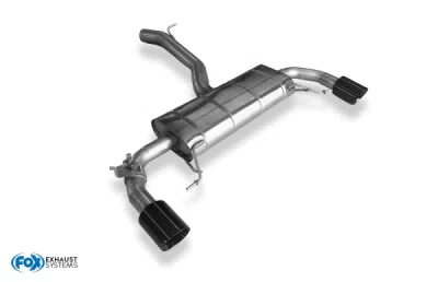 BMW X4 G02 - 30i Výstupní tlumič výfuku vlevo/vpravo - typ 1x100 FOX BM171015-293S